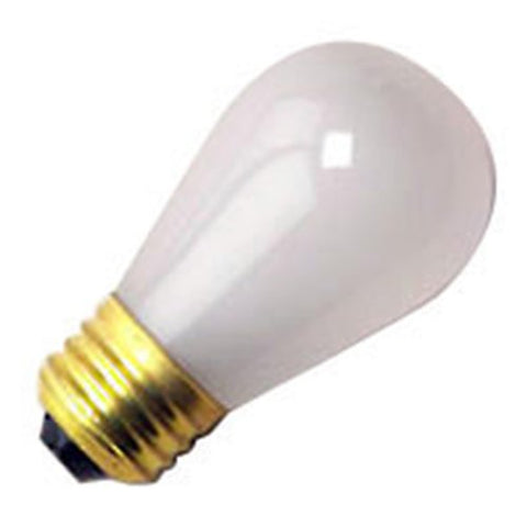 10 Qty. Halco 11W S14 FR 130V Halco S14FR11 11w 130v Incandescent Frost Lamp Bulb