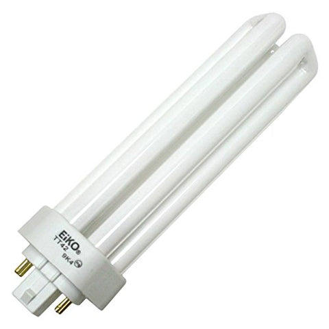 Eiko TT42/27 42W Triple-Tube 2700K GX24q-4 Base Fluorescent Halogen Bulbs
