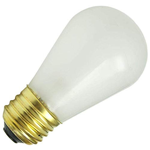 Halco BC2042 09057 - S14FR11 Standard Screw Base White Frosted Scoreboard Sign Light Bulb