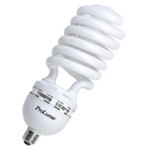 4 Qty. Halco 85W T5 Spiral 5000K Med ProLume CFL85/50 85w 120v CFL Natural White Lamp Bulb