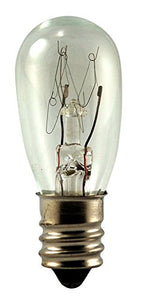 Eiko 10S6/120V 120V 10W S-6 Candelabra Base Lamp Bulb