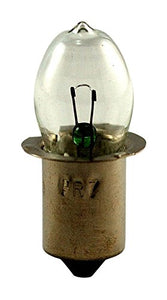 Eiko PR15 4.82V .5A/B3-1/2 SC Mini Flange Base Lamp Bulb